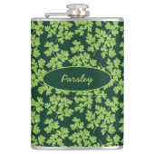 Flasques Motif de persil (Devant)