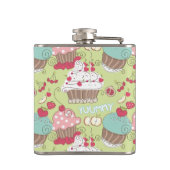 Flasques Motif de petit gâteau (Dos)