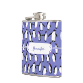 Flasques Motif de pingouin d'hiver mignon (Gauche)