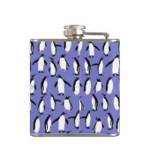 Flasques Motif de pingouin d'hiver mignon (Dos)