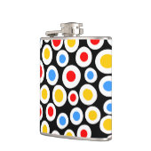 Flasques Motif de points de couleur 230515 (Gauche)