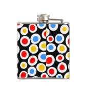 Flasques Motif de points de couleur 230515 (Dos)