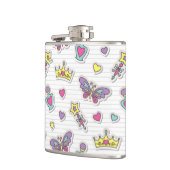 Flasques motif de princesse de ballet (Gauche)