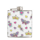 Flasques motif de princesse de ballet (Devant)