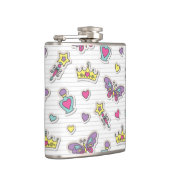 Flasques motif de princesse de ballet (Droite)