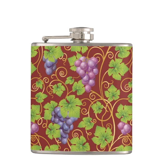 Flasques Motif de raisin (Devant)