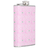 Flasques Motif de raquette de tennis rose (Droite)