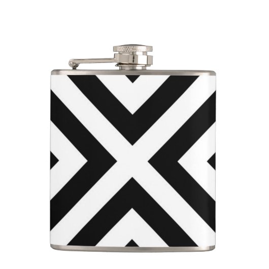 Flasques Motif de rayures (Devant)