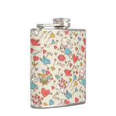 Flasques Motif de Saint-Valentin avec le cupidon (Droite)