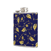 Flasques Motif de Sari de paon (Gauche)