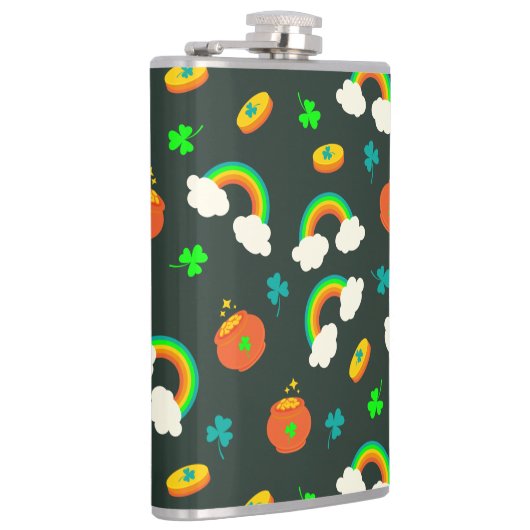 Flasques Motif de St Paddy (Droite)