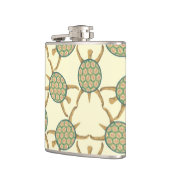 Flasques Motif de tortue (Gauche)