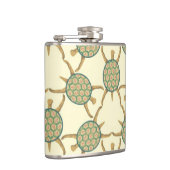 Flasques Motif de tortue (Droite)