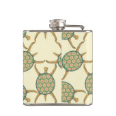 Flasques Motif de tortue (Dos)