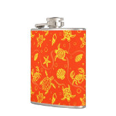 Flasques Motif de tortues (Gauche)