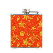 Flasques Motif de tortues (Dos)