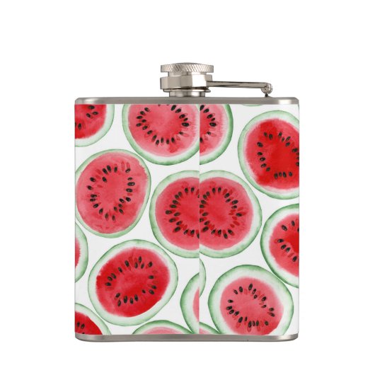 Flasques Motif de tranches de pastèque (Dos)