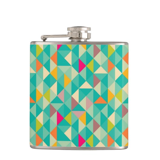 Flasques Motif de triangles (Devant)