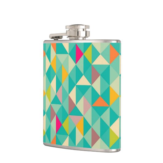 Flasques Motif de triangles (Gauche)