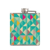 Flasques Motif de triangles (Dos)