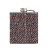 Flasques Motif de tweed de Harris (Dos)
