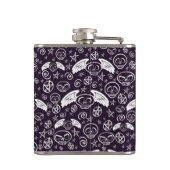 Flasques Motif de "vaudou" (Dos)