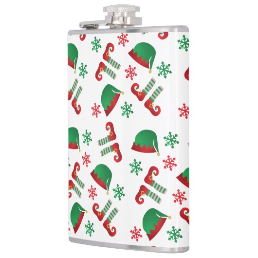 Flasques Motif de vêtements Elf de Noël (Gauche)