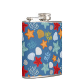 Flasques Motif de vie sous-marine (Droite)