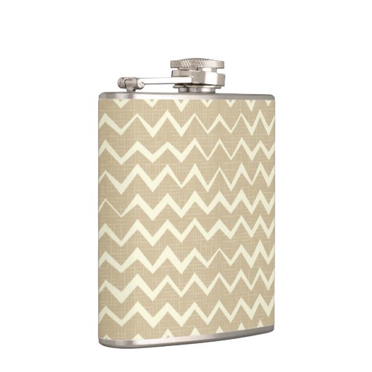 Flasques Motif de zigzag (Droite)