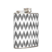 Flasques Motif de zigzag géométrique 2 (Droite)