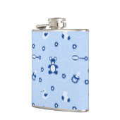 Flasques Motif d'édredon de bébé (Gauche)