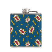 Flasques Motif d'effet sonore de bande dessinée (Dos)