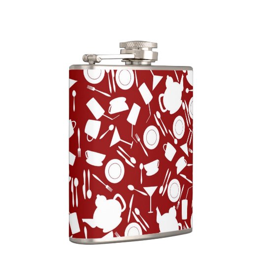 Flasques Motif d'éléments de cuisine (Droite)