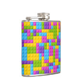 Flasques Motif des blocs de construction en plastique (Droite)