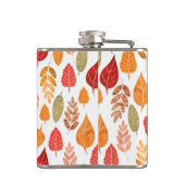 Flasques Motif des feuilles d'automne peintes (Dos)