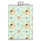 Flasques motif des hiboux (Dos)