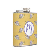 Flasques Motif d'escargots et de torrents illustrés (Droite)