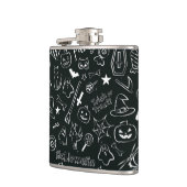 Flasques Motif d'Halloween (Gauche)