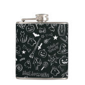 Flasques Motif d'Halloween (Devant)