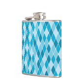 Flasques Motif d'hiver de harlequin (Gauche)