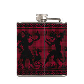 Flasques Motif diable (Dos)