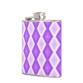 Flasques Motif diamant violet clair (Gauche)