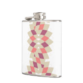 Flasques Motif Diamond Swirl (Gauche)