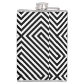 Flasques motif d'illusion Carré 3d (Dos)