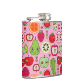 Flasques motif d'illustration de cuisine de fruit (Droite)