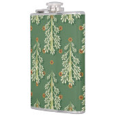 Flasques Motif d'illustration des arbres de Noël (Gauche)