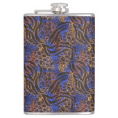 Flasques Motif d'impression Leopard et Zebra (Devant)