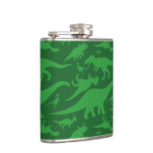 Flasques Motif Dinosaur Vert (Droite)