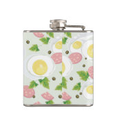 Flasques Motif d'oeufs et de saucisse (Dos)