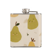 Flasques Motif d'oreille Whimsical personnalisé (Dos)